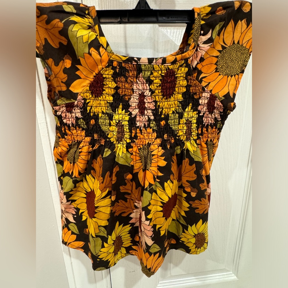 Gymboree Sunflower top - size 4T